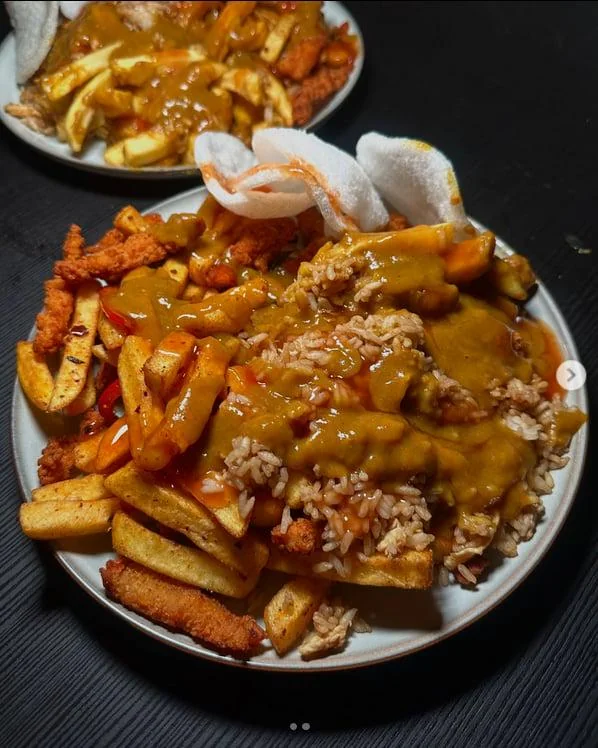 Irish Chinese takeaway combo box