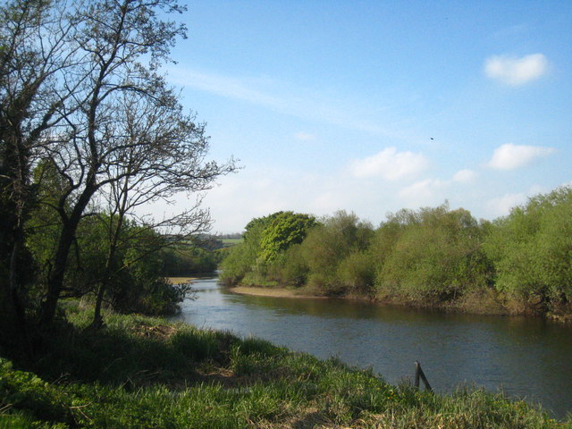 The River Boyne at Oldbridge — the actual battlefield